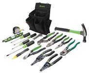 Greenlee 0159-12 Journeyman's Tool Kit, Standard