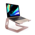 Cenawin Laptop Stand, Ergonomic Aluminum Laptop Mount Stand, Detachable Laptop Riser,Notebook Holder Stand Compatible With Macbook Pro/Air Hp Lenovo Samsung Huawei ,All 10-17.3" Laptops(Rose Gold)