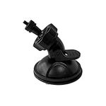 QYNuLi Dash Cam Mount Plastic Dash Camera Suction Mount Cup Holder Black Windshield Dashboard Screw Thread Sucker Holder for Car Action Camera