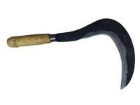 Aruval/Handymade Aruval Iron with Wooden Handle for Kitchen, Gardening and Agriculture Purpose