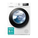 Hisense 3 Series DHQA902U 60cm Freestanding 9 KG Heatpump Front Load Tumble Dryer - 15 Programmes - Auto dry- Steam Refresh - Allergy Care - White