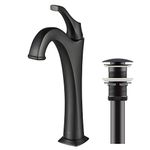 Kraus KVF-1200MB Arlo Bathroom Faucet, Matte Black