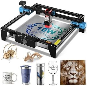 Twotrees TTS-10 Pro Laser Engraving Machine,80W Diode Laser Engraver CNC Router for Leather Wood,Metal Cutting Machine