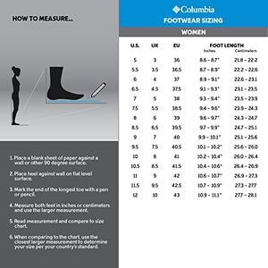 Columbia Women’s Waterproof Snow Boots, Black/Plum Purple – Size 5 UK