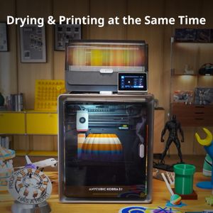 ANYCUBIC Kobra 3 Combo 3D Printer – High Precision FDM Printer