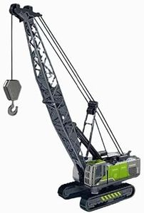 Sevriza® Crane Toy Engineering Vehicle Toy Excavator Crane Green and Black Colors Kids Alloy Head Diecasts Toy Model Truck Car Toys for Boys Gifts Home Decor Vehicle Truck Set.