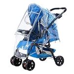 Rain Cover for Stroller, Rain Cover, Stroller Rain Cover Zipper Window, Universal Rain Cover for Pushchair, Waterproof Dust Wind Shield, for Most Pushchair