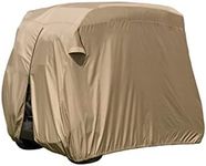 Classic Accessories 72402 Fairway Golf Car Easy-on Cover, Fits Most Two-Person Golf Cars
