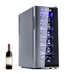 GEVEELIFE Wine Cooler Refrigerator,