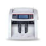 STEADFAST LIBOR-70 TRIPLE-DISPLAY BANKING GRADE Note Counting Machine Fully Automatic Currency Counting Machine Bill Counter with Add, Batch Functions, UV/MG Fake Note Detection, Manual Value Counter & Large LED Display (White)