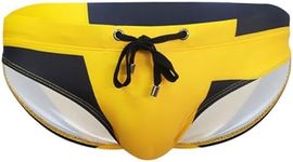 YouKD Men's Swim Briefs Swimsuit Athletic Swimwear Bathing Suit Swimming Trunks Quick Dry