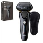 Panasonic Eslv67 Premium 5-blade Wet/dry Shaver With Sensor Technology, Black, 620 Grams