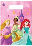 Procos 35088 Party Loot Disney Princess Live Your Story Candy Gift Bags, 6 Pieces, Tartan