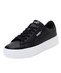 Puma Women Puma Vikky Stacked L Sneakers, Puma Black-Puma Black, 5 UK