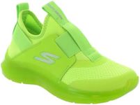 Skechers Kids Boy's Skech Fast Ice Sneaker, Lime, 3 Little Kid