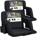 Sportneer Bleacher Chairs with Back