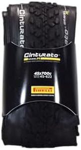 Pirelli Cinturato Gravel Mixed Terrain Cycling Tyre, 700 X 45C Size, Black