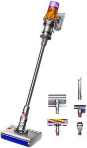 Dyson V12S Detect Slim Submarine Wet And Dry Hepa Filter Vacuum Cleaner, 1 Count, 350Ml, Yellow