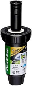 Rain Bird 1802HDSPRS Pressure Regulating (PRS) Professional Dual Spray Pop-Up Sprinkler, 180° Half Circle Pattern, 8' - 15' Spray Distance, 2" Pop-up Height