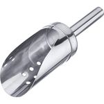 Westmark Ice Scoop for crushed ice and ice cubes, capacity: 120 ml, perforated, round, stainless steel, silver, 91222270