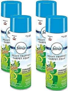 BISSELL Heavy Traffic Carpet Foam, Gain, 22oz (Pack of 4), 14399, Blue