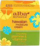 Alba Botanica Hawaiian Moisture Cream, Soothing Jasmine & Vitamin E 3 oz (Pack