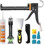 Professional Caulk Gun Kit with Cau