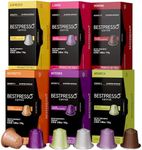 Bestpresso Coffee for Nespresso OriginalLine Machine 120 pods Certified Genuine Espresso Variety Pack, Pods Compatible with Nespresso OriginalLine