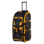 Travelers Club Xpedition 30 Inch Multi-Pocket Upright Rolling Duffel Bag, Arrowwood, 30" Suitcase, Xpedition 30 Inch Multi-Pocket Upright Rolling Duffel Bag