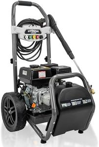 Hyundai 3400psi / 234 bar Petrol Pressure Washer, 9L/min, 7hp, 210cc with 10m Hose & Detergent Tank with 3 Year warranty