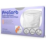 Pack of 20 Prosorb Super Absorbent Disposable Sick/Vomit Bags