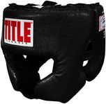 TITLE Boxing Classic USA Boxing Competition Headgear, Black, Medium