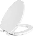 Toilet Seat, SAILTOK Elongated Toilet Seat with Soft Close,and Never Loosen The Non-Slip Seat, No Slam Toilet Seat, Fit Standard Plastic Elongated Toilet,White