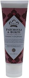 Nubian Heritage Patchouli & Buriti Hand Cream Toning & Uplifting, 4 Ounces
