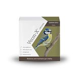 Verm-X All Natural Pellets for Wild Birds. Supports Intestinal Hygiene. Vet Approved. UFAS Assured. Restores and Maintains Gut Vitality. Wormwood Free Recipe. VMX0355, 180g