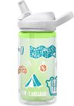 CAMELBAK Eddy+ Kids Insulated Bottles - Adventure Map, 0.4 Litre/14 oz