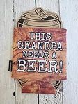 Grandpa Needs a Beer Funny Christma
