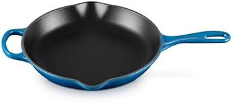 Le Creuset Signature Cast Iron Skillet, 26 cm, Marseille Blue