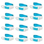 OTICA Medical Tourniquet Band for Blood Collection Adjustable Quick Release Buckle Medical Emergency Tourniquet Belt With High Elasticity for Hospital and Medical First Aid Phlebotomy Use Pack of 12