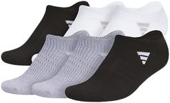 ADIDAS Superlite 3.0 No Show Athletic Socks (6-Pair) low-profile fit with targeted padding and arch compression