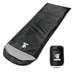 Kiaitre Sleeping Bag for Adults - Warm & Lightweight Envelope Compact Sleeping Bag, Waterproof Indoor & Outdoor Use for Camping, Hiking and Backpacking