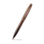 Sheaffer Gift 100 9374 Coffee Edition Matt Brown with Regal Brown PVD Trims Ballpoint Pen | Coffee Brown Ball Pen | Signature Ball pen