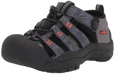 KEEN Unisex Kids Newport H2 Sandal, Steel Grey Black, 3 UK