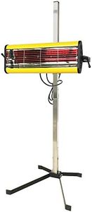 Solary Infrared Paint Curing Lamp, 1050W 110V Short Wave Infrared Paint Baking Lamp with Smart Timer and Stand, Car Bodywork Repair Paint Dryer