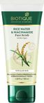 Biotique Rice Water & Niacinamide Deep Cleanse Gel Face Scrub for Smoother, Radiant and Brighter Skin|Glass Skin |Unclogs Pores|For Men & Women- 100ml