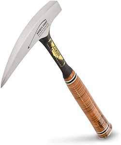 ESTWING Special Edition Rock Pick - 22 oz Geology Hammer with Pointed Tip & Genuine Leather Grip - E30SE