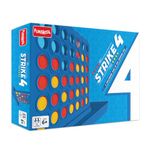 Funskool 9774600 Games, Strike 4, Classic disc Dropping Game, 4 in a Row, Connect Game, Family Games, Strategy Board Games, Toys for Kids and Adults, 2 Players, Ages 6 years and above, Multicolour