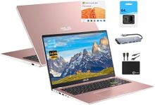 ASUS Vivobook 2024 Newest Thin Light Laptop, Intel Pentium Silver N6000, 15.6'' FHD IPS Display, 4GB RAM, 192GB (128GB eMMC+64GB SD), Webcam, Office 365 1yr, Windows 11S +MarxsolAccessory