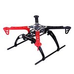 GOTOTOP Drone Frame 33CM Quadcopter Frame, RC Aircraft Drone Frame Kit RC Accessory Integrated PCB Board for DJI F330