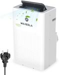 Maxesla Condizionatore Portatile 12000 BTU/H con Display Digitale, Aria Condizionata Portatile Velocità del Vento in Terza Marcia 390m³/h con Ruote, per Camere, Casa, Ufficio,Portable Air Conditioner